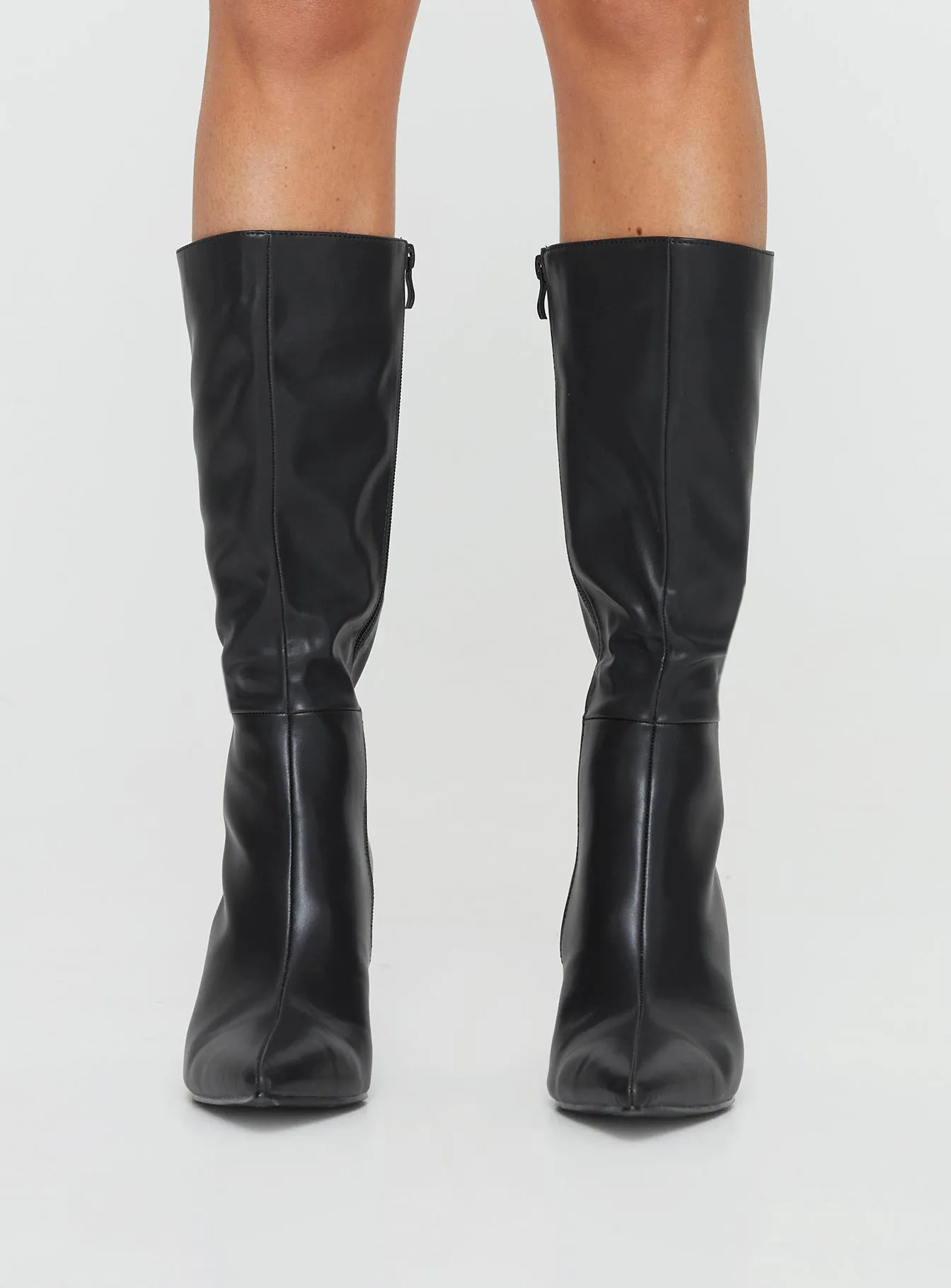 Elodiee Knee High Boots Black sold by Princess Polly product image thumbnail 2