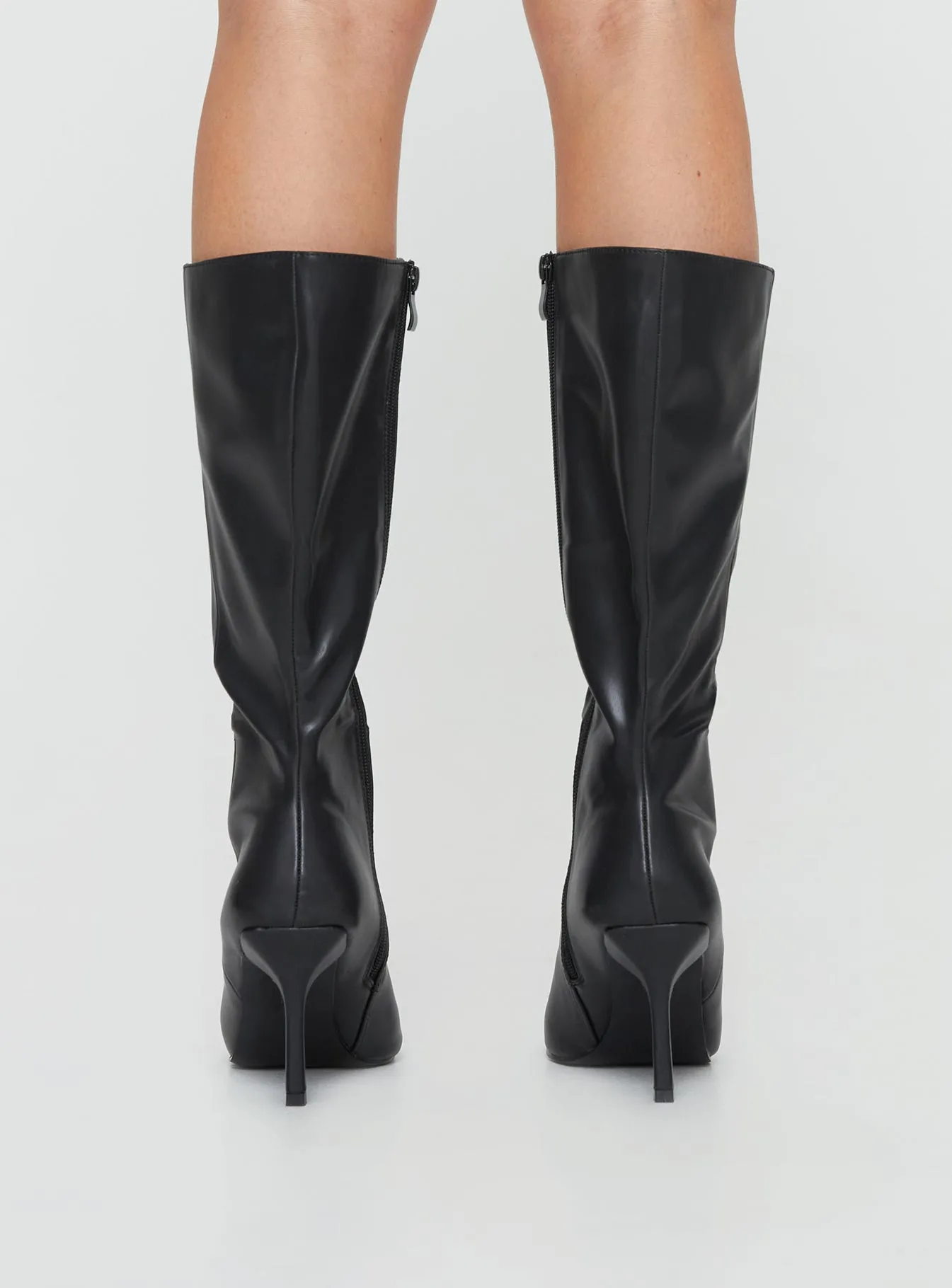 Elodiee Knee High Boots Black sold by Princess Polly product image thumbnail 4