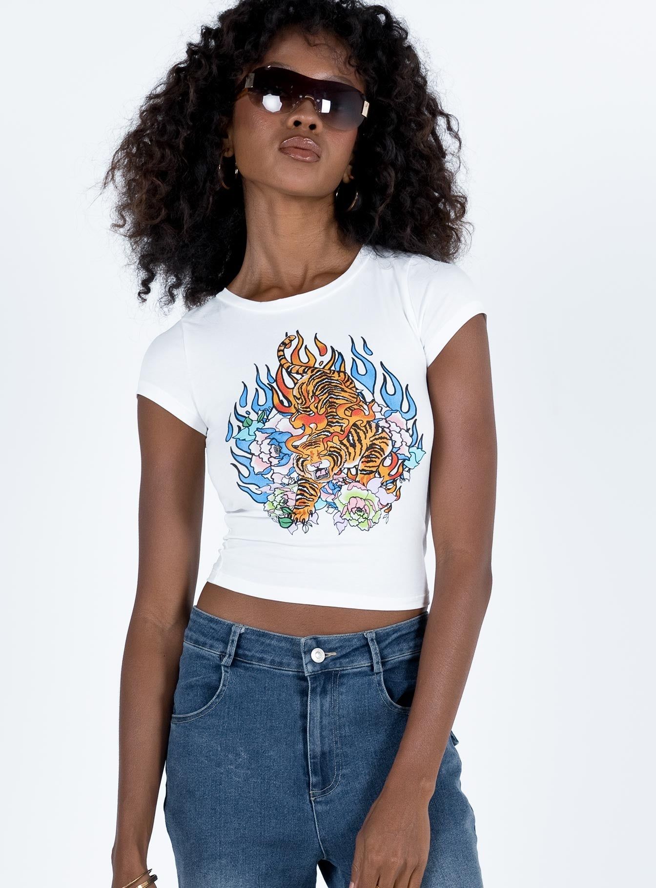 Carrero Top White sold by Princess Polly product image thumbnail 2