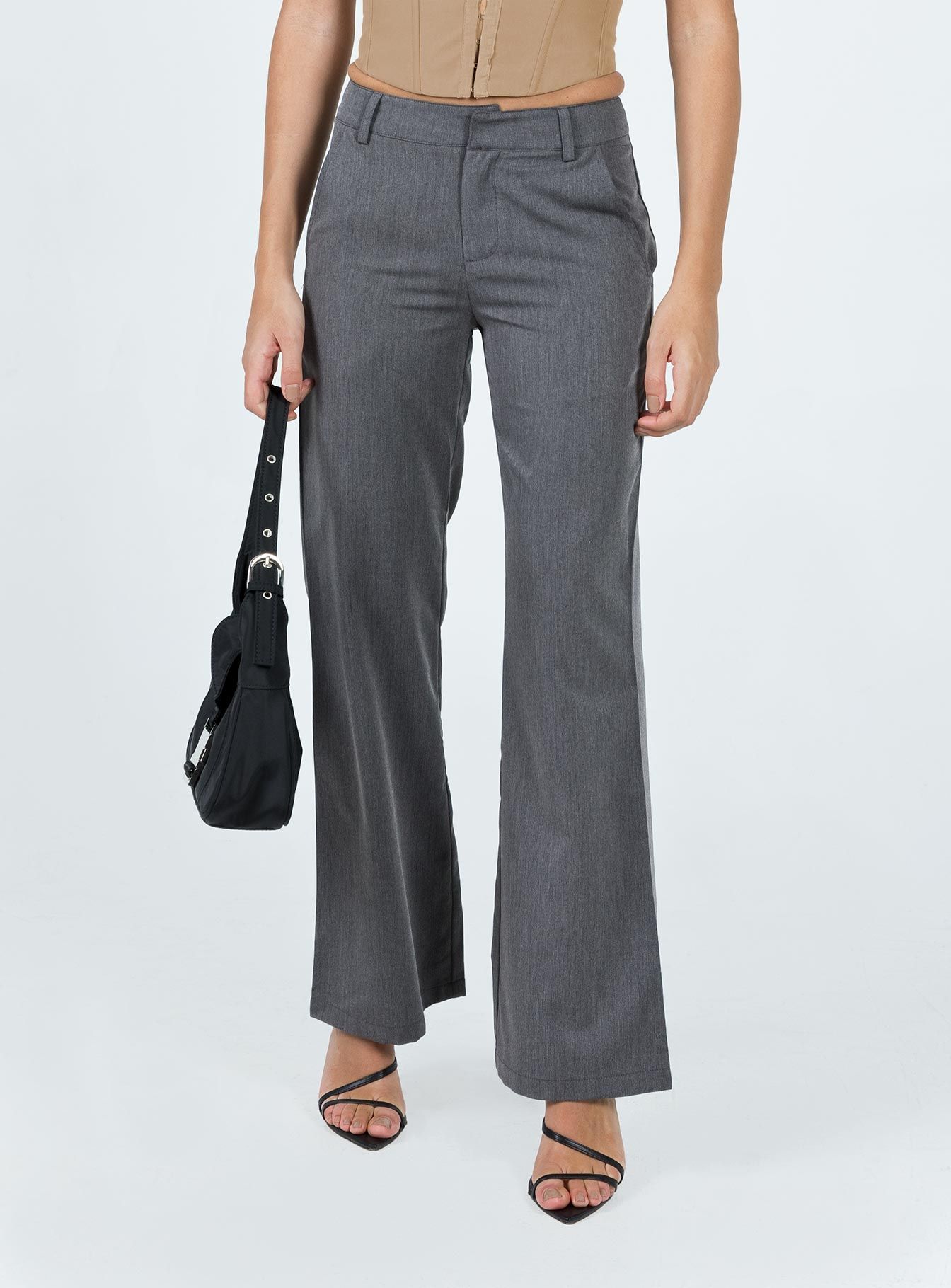 Hutchinson Pants Grey sold by Princess Polly product image thumbnail 2