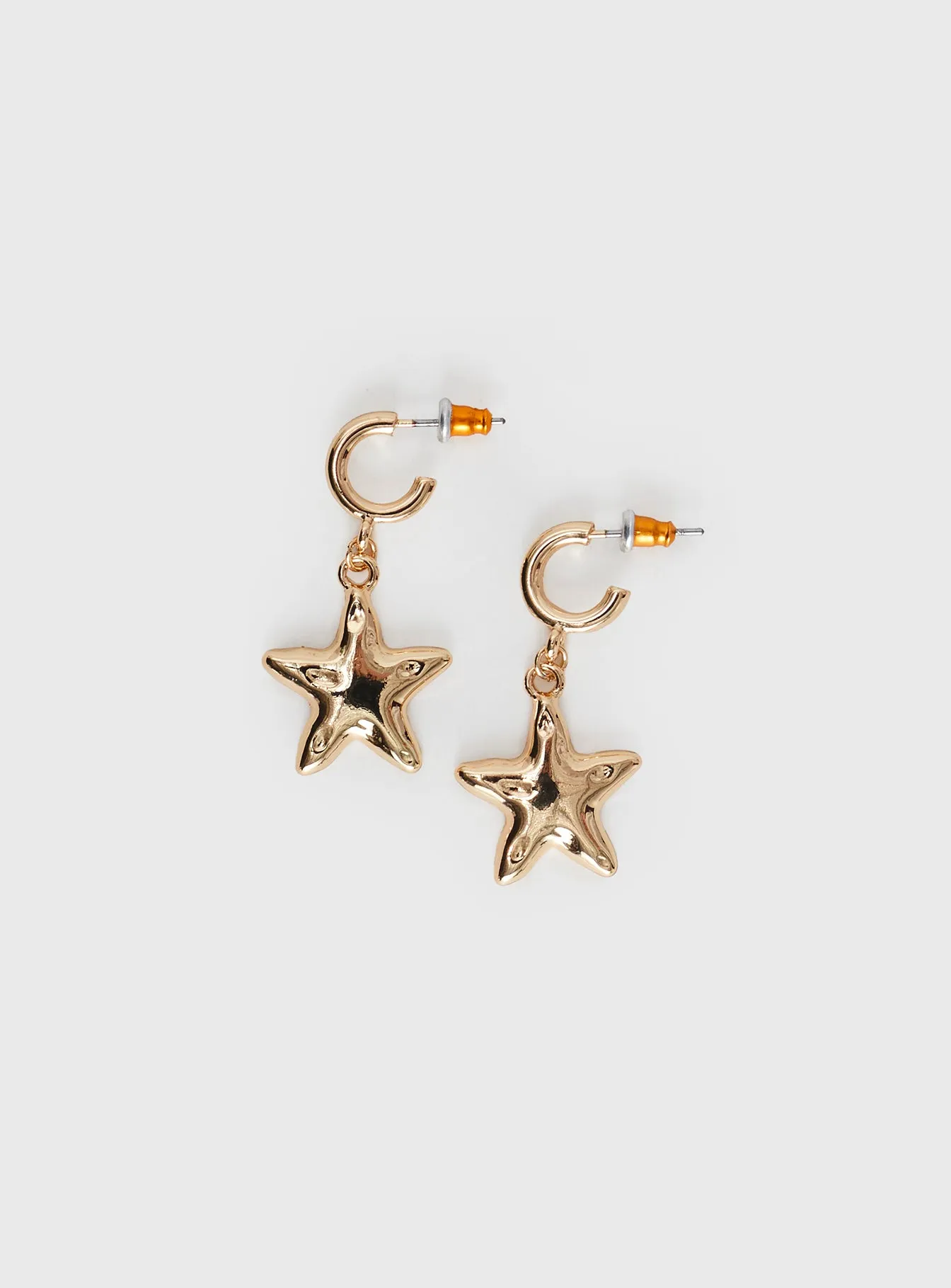 Nerine Earrings Gold sold by Princess Polly product image thumbnail 3