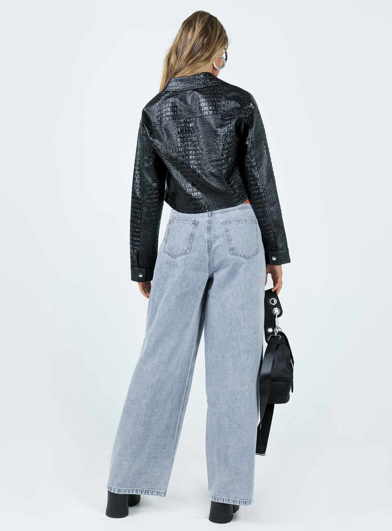 Murdock Wide Leg Jeans Denim sold by Princess Polly product image thumbnail 5