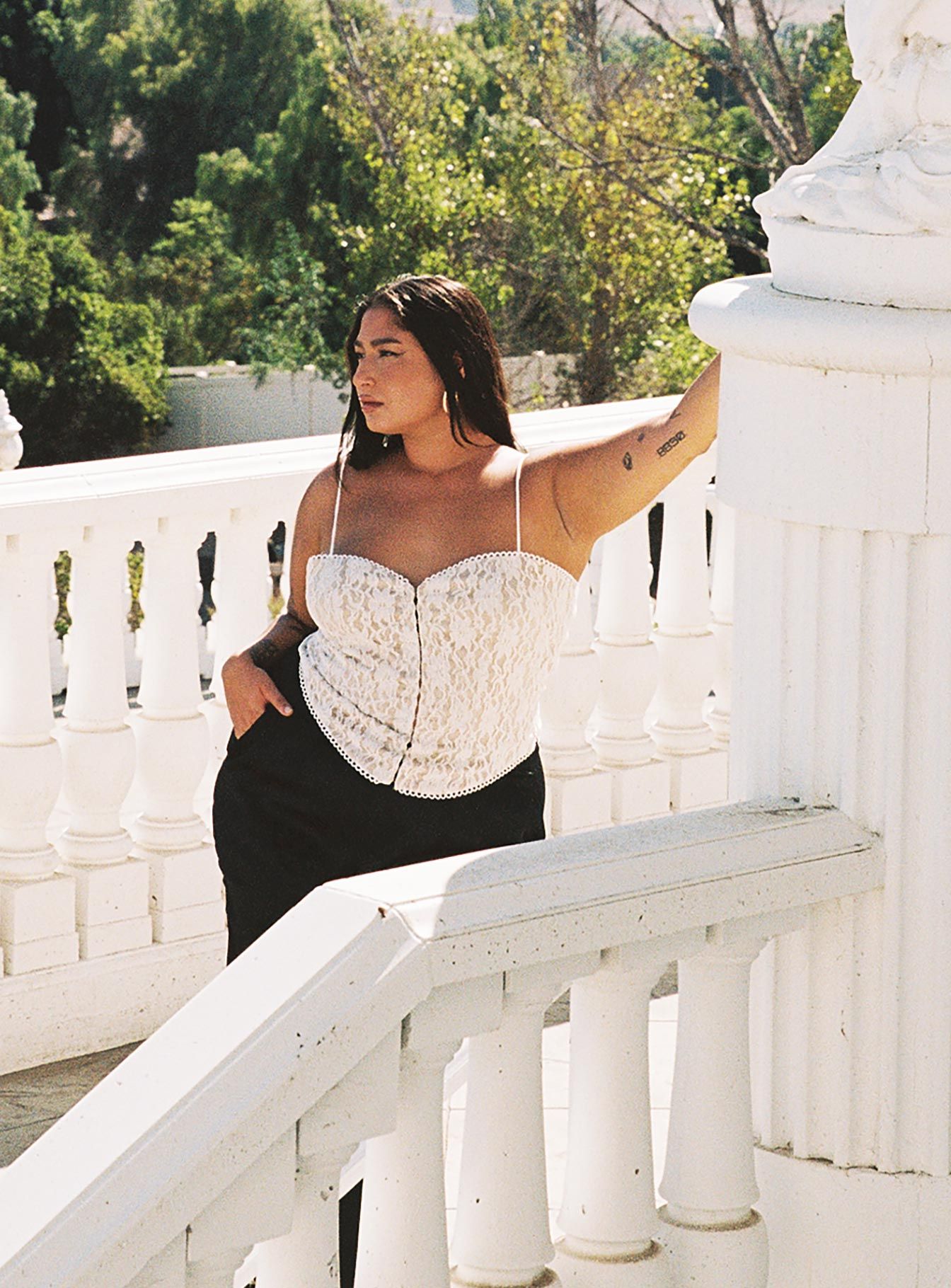 Endless Love Corset Ivory Curve sold by Princess Polly