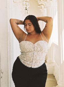 Endless Love Corset Ivory Curve sold by Princess Polly