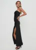 Marlisa Strapless Maxi Dress Black sold by Princess Polly