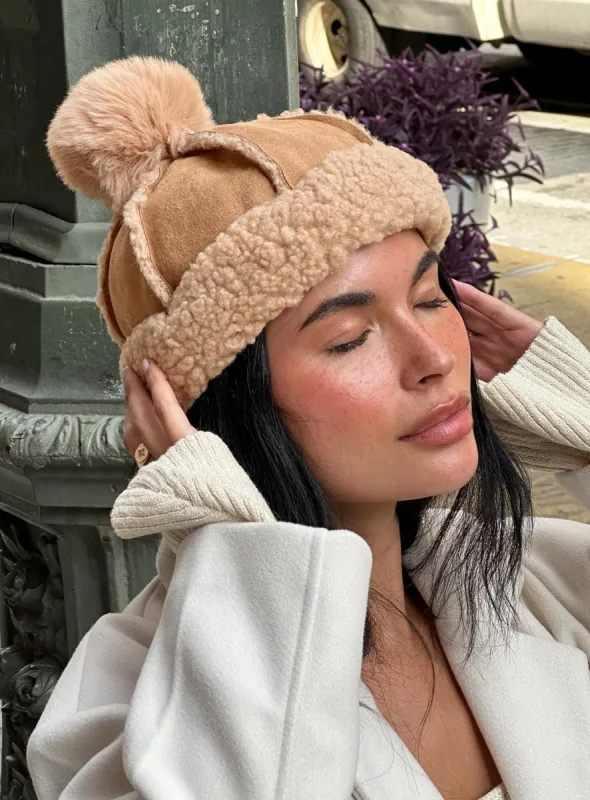 Zizi Hat Beige sold by Princess Polly