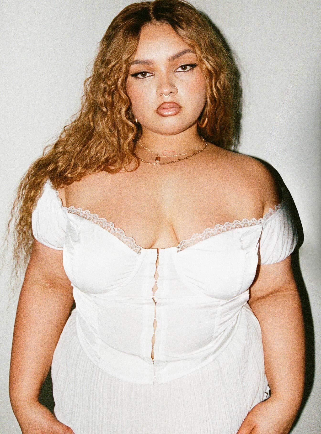 Cooloola Corset Top White Curve sold by Princess Polly