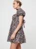 Let's Dance Mini Dress Black Floral sold by Princess Polly