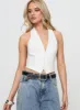 Je Suis Halter White sold by Princess Polly
