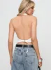 Je Suis Halter White sold by Princess Polly