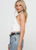 Je Suis Halter White sold by Princess Polly