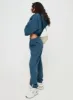 Princess Polly Track Pants Block / Cursive Text Slate sold by Princess Polly