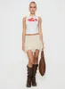 Lifas Lace Mini Skirt Cream sold by Princess Polly