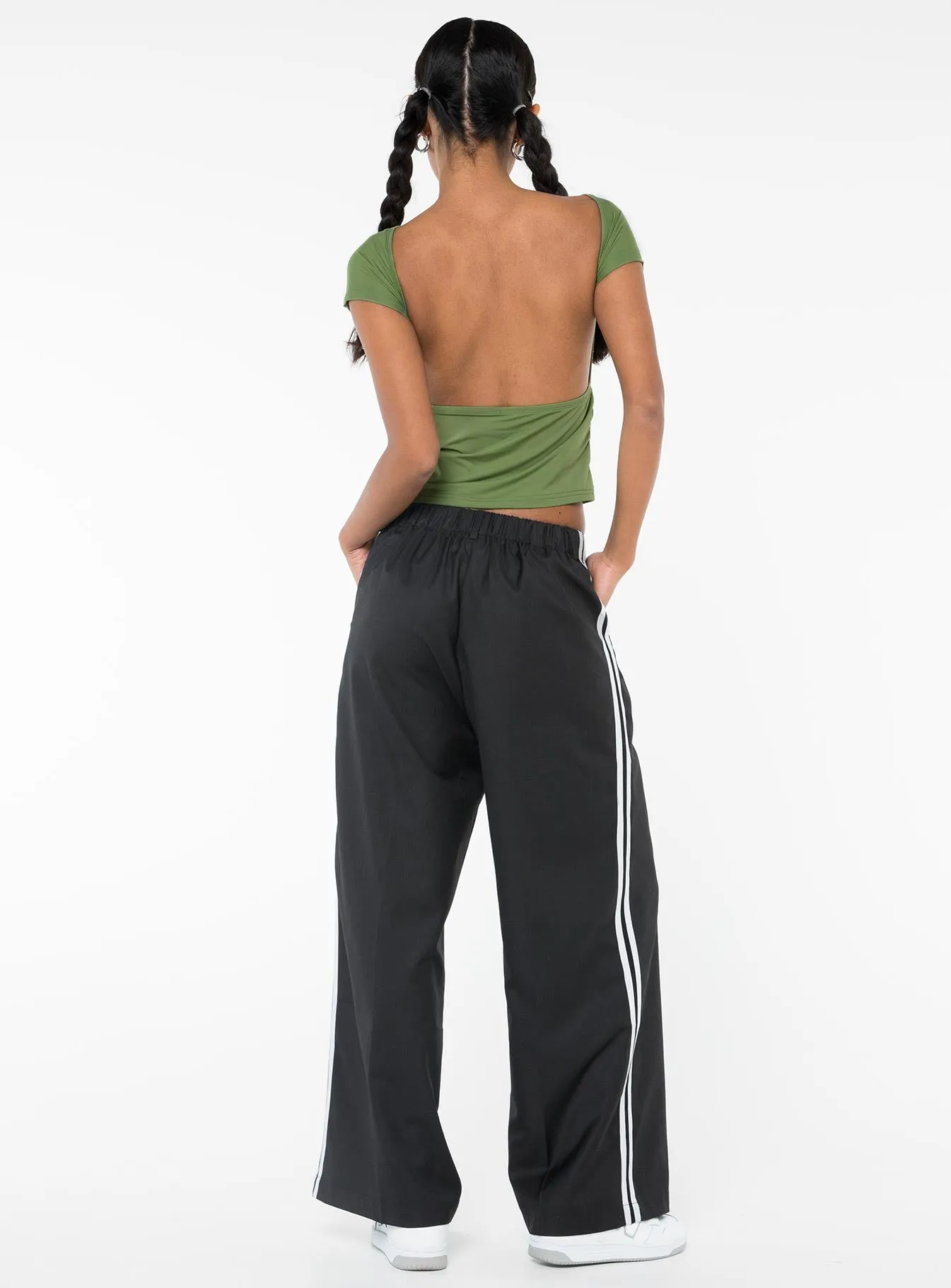 Off Duty Pants Onyx sold by Princess Polly product image thumbnail 5