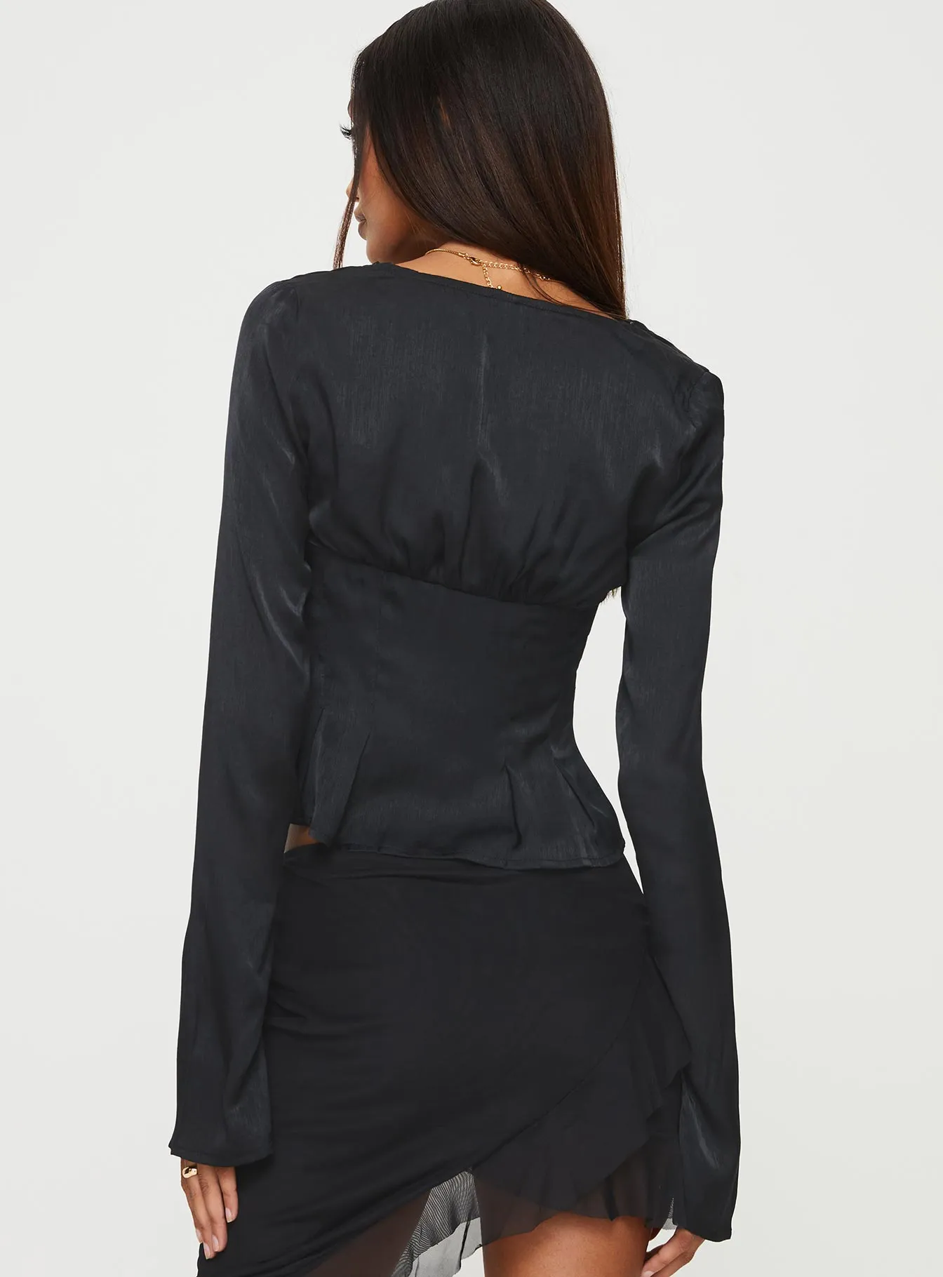 Lil Sweetheart Top Black sold by Princess Polly product image thumbnail 5