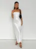 Leyana Midi Dress White sold by Princess Polly