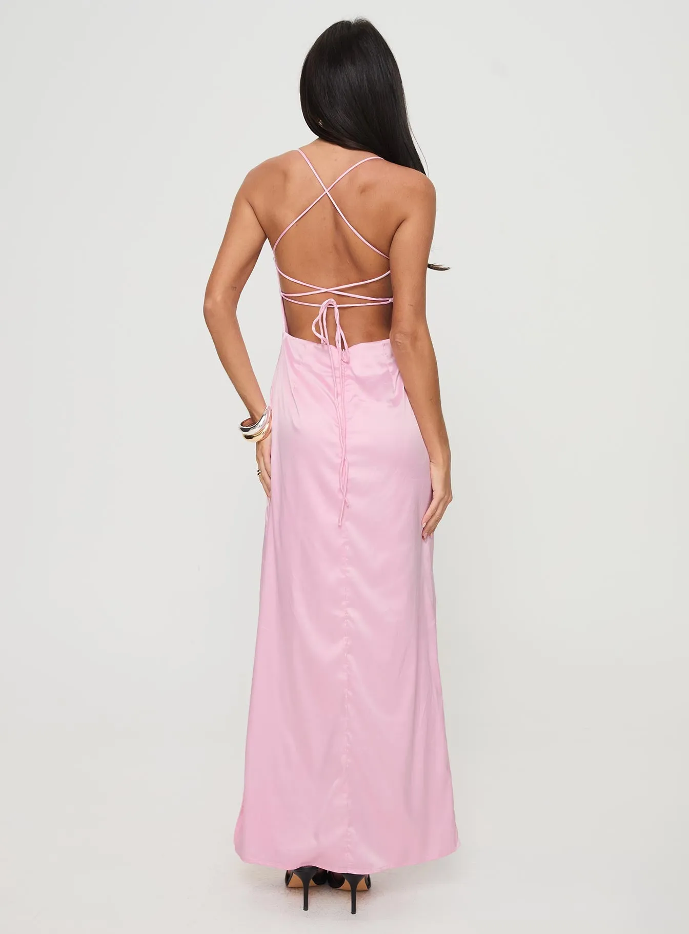 Roselyn Maxi Dress Pink sold by Princess Polly product image thumbnail 5