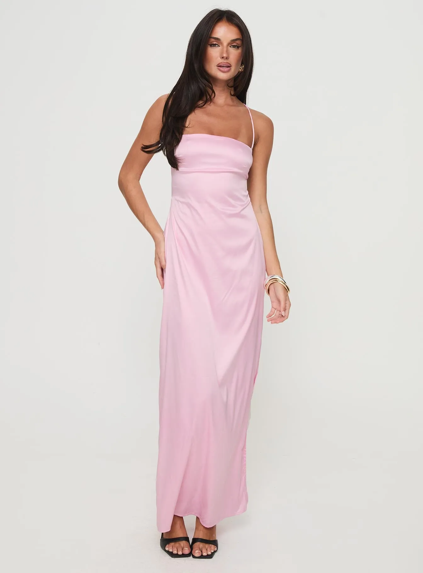 Roselyn Maxi Dress Pink sold by Princess Polly product image thumbnail 3