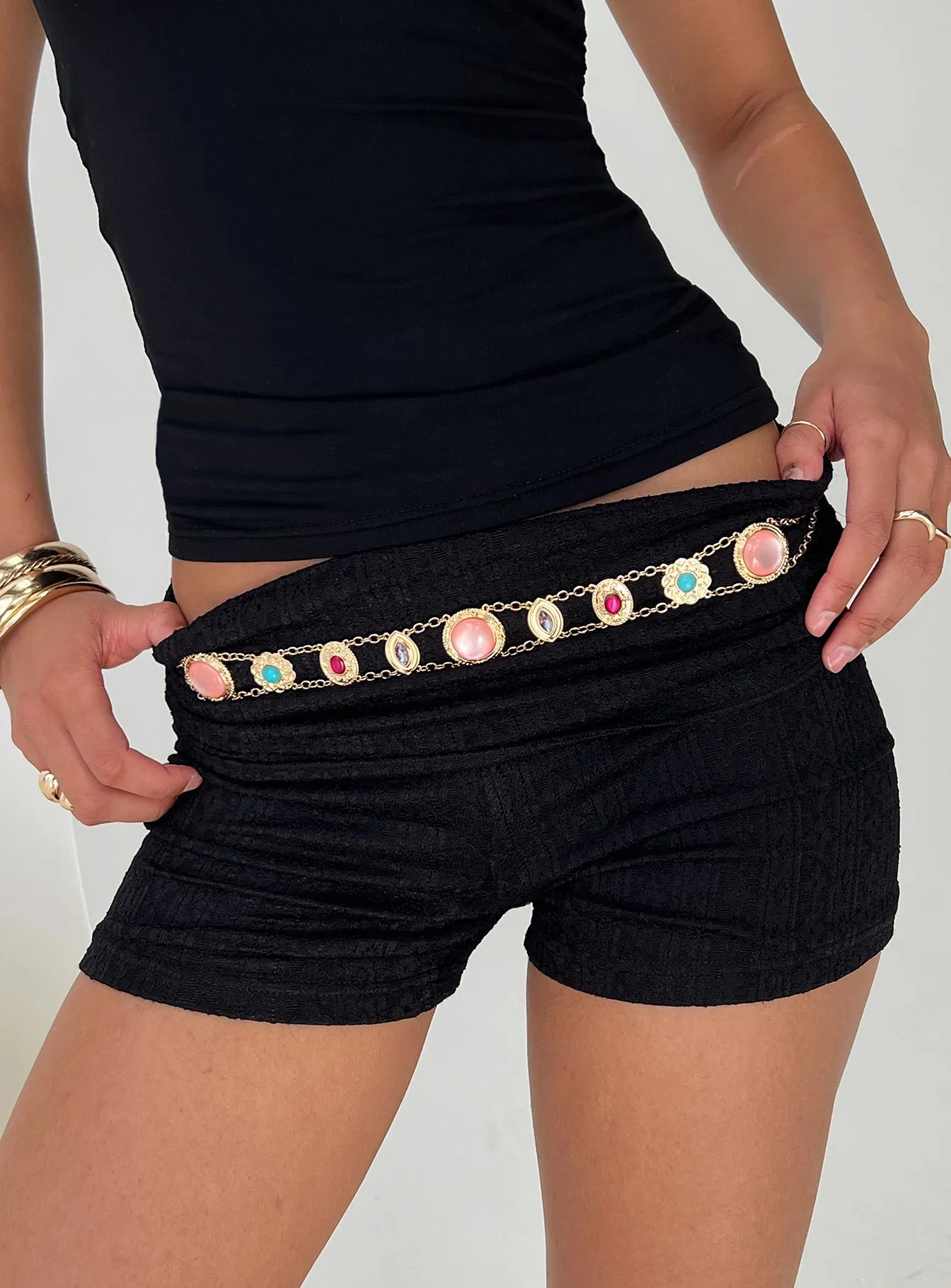 Kennith Chain Belt Multi sold by Princess Polly