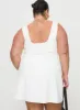 Bombshell Mini Dress White Curve sold by Princess Polly