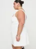 Bombshell Mini Dress White Curve sold by Princess Polly
