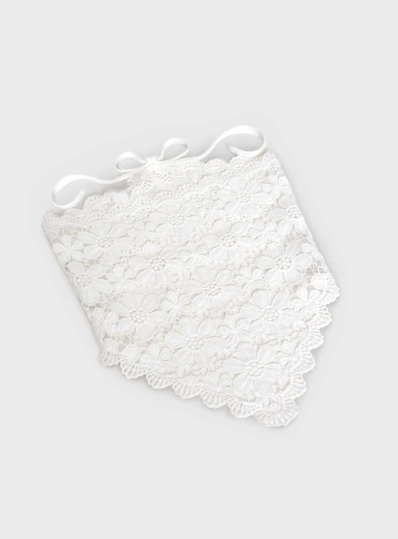 Pinot Lace Hair Scarf White sold by Princess Polly product image thumbnail 2