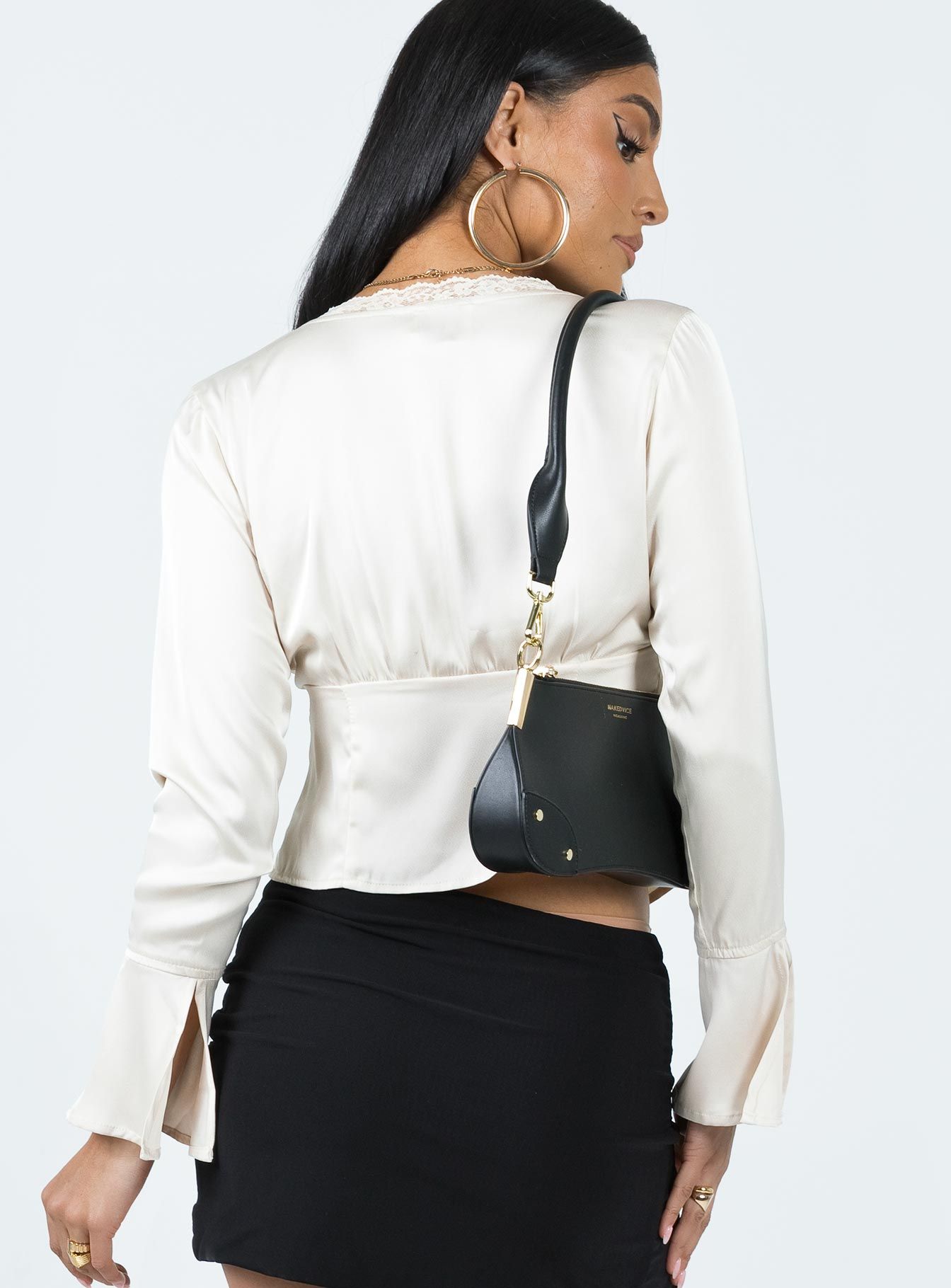 Hunton Long Sleeve Top Cream sold by Princess Polly product image thumbnail 5