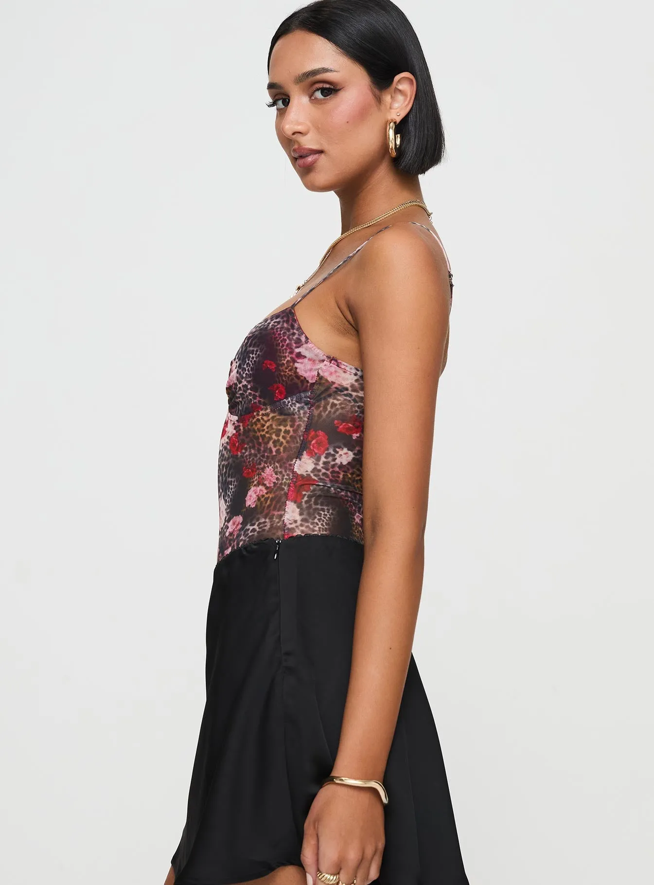 Dahna Bodysuit Multi sold by Princess Polly product image thumbnail 4