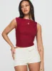 Hasso Top Burgundy sold by Princess Polly