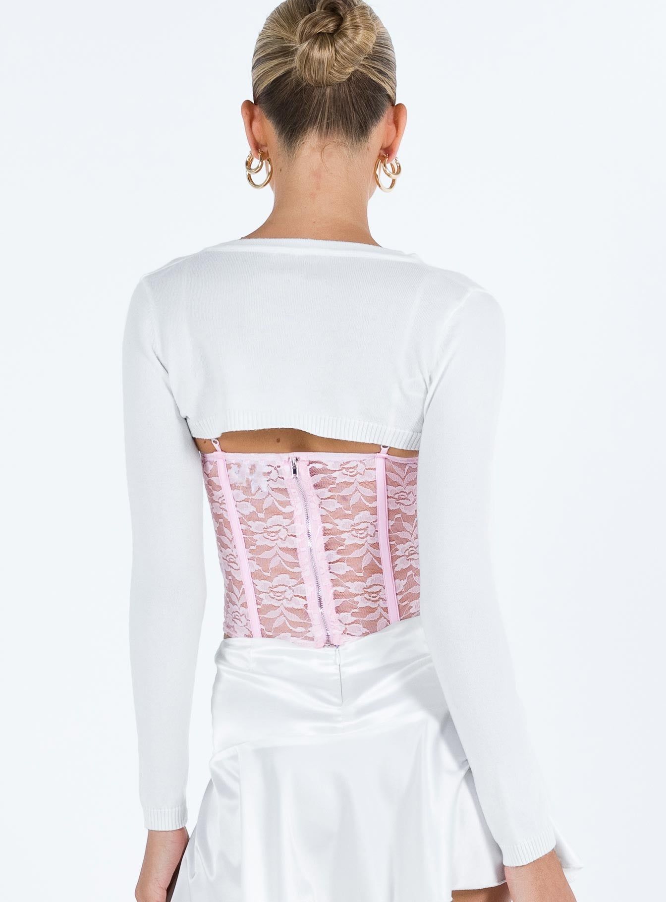 Alexanderson Cardigan White sold by Princess Polly product image thumbnail 5