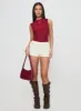Hasso Top Burgundy sold by Princess Polly