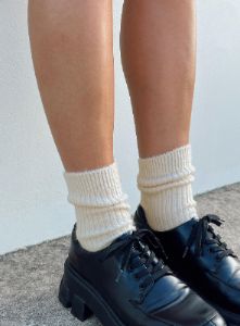 Razan Socks Beige sold by Princess Polly