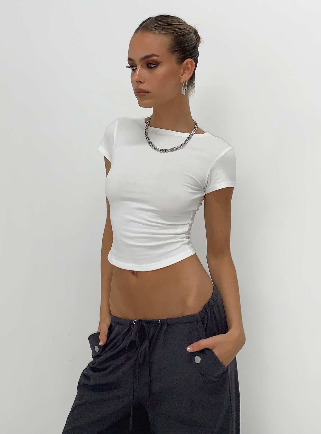 Lex Top White sold by Princess Polly product image thumbnail 6