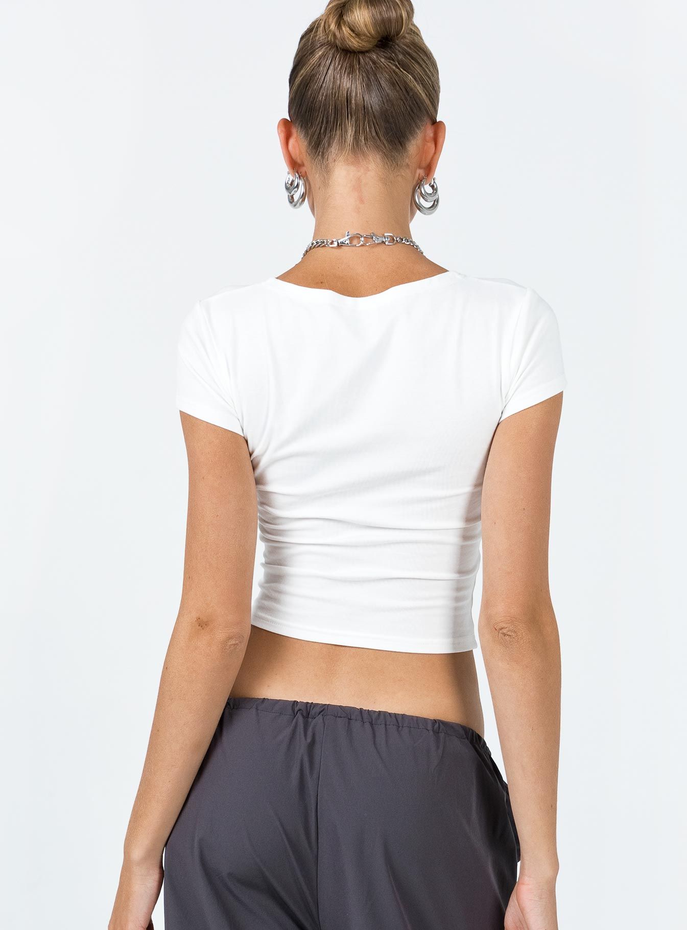 Lex Top White sold by Princess Polly product image thumbnail 5