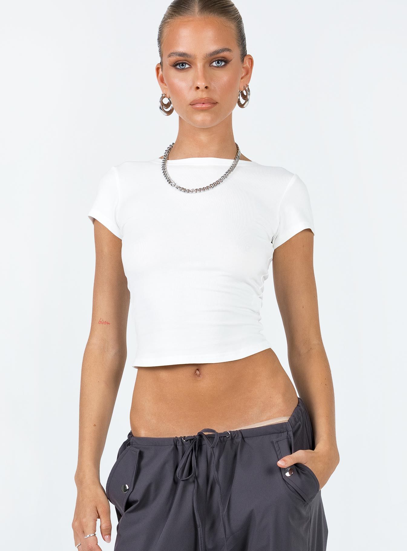 Lex Top White sold by Princess Polly product image thumbnail 2