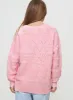Pierce Pointelle Sweater Blush sold by Princess Polly
