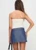 Marine Skirt Indigo sold by Princess Polly