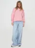 Pierce Pointelle Sweater Blush sold by Princess Polly