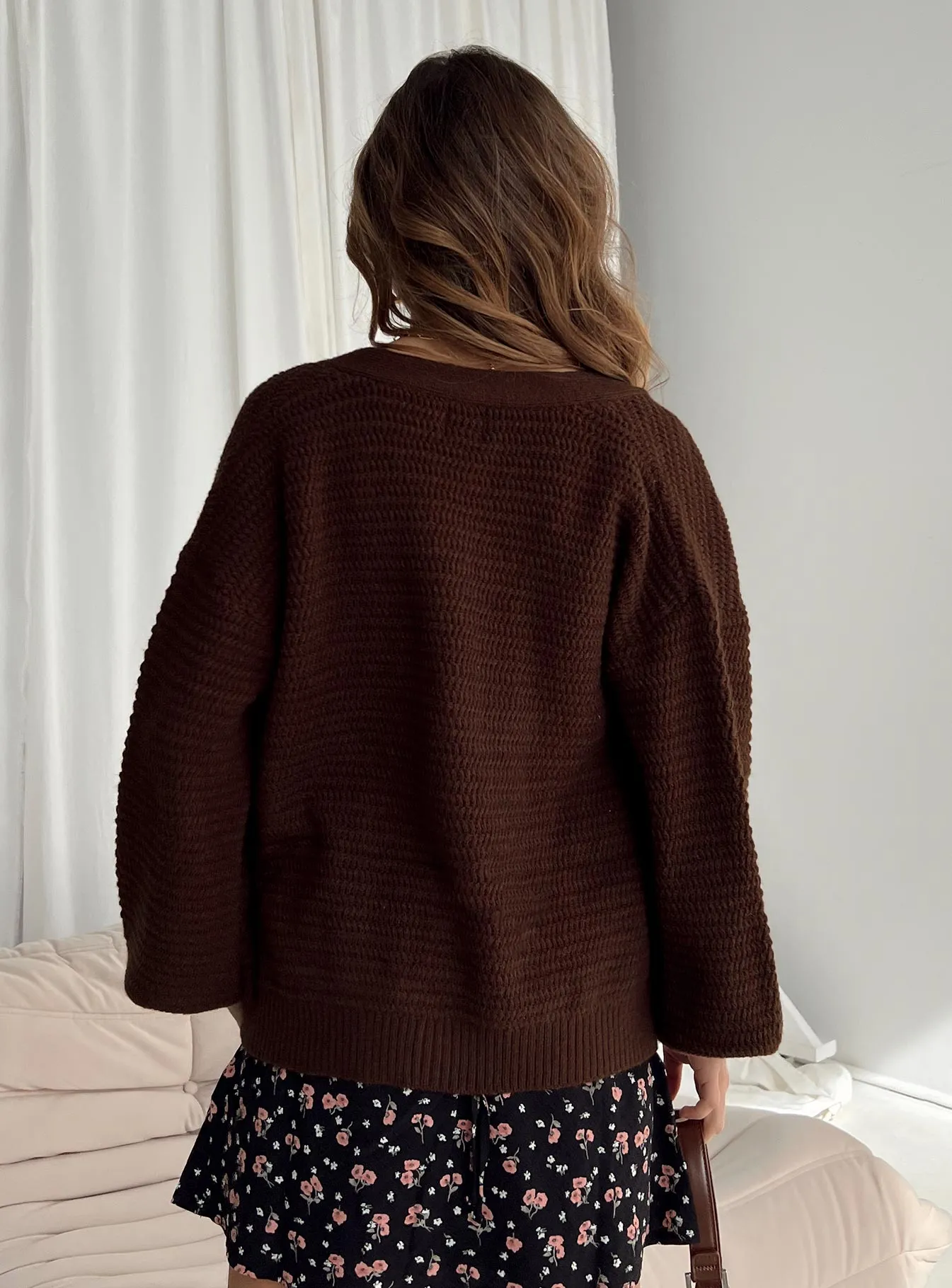 Abel Cardigan Brown sold by Princess Polly product image thumbnail 4