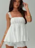 Mella Top White sold by Princess Polly