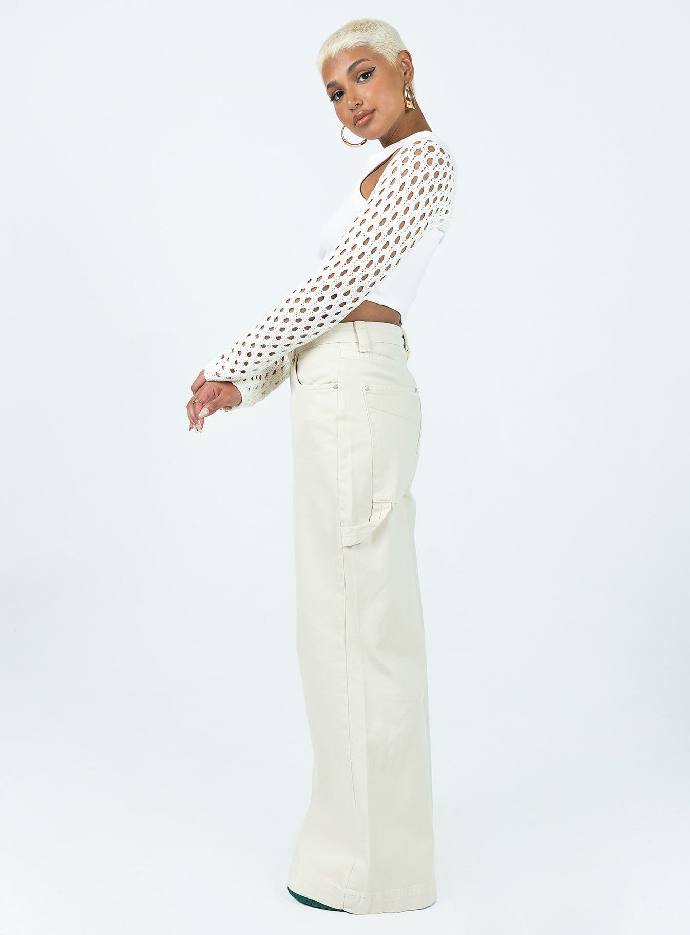 The Ragged Priest Stone Sweeper Jean sold by Princess Polly product image thumbnail 4