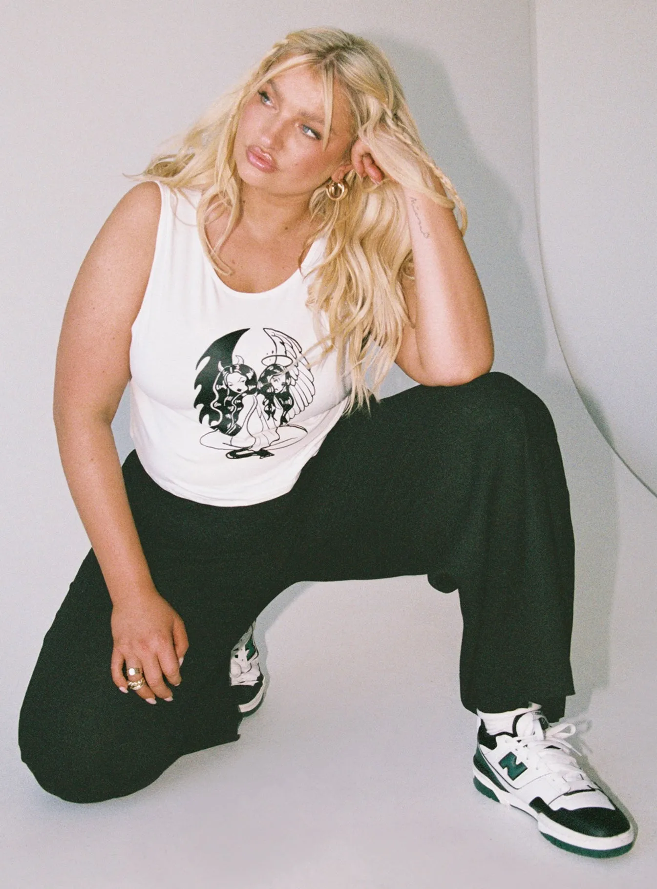 Louis Linen Blend Pants Black Curve sold by Princess Polly product image thumbnail 5