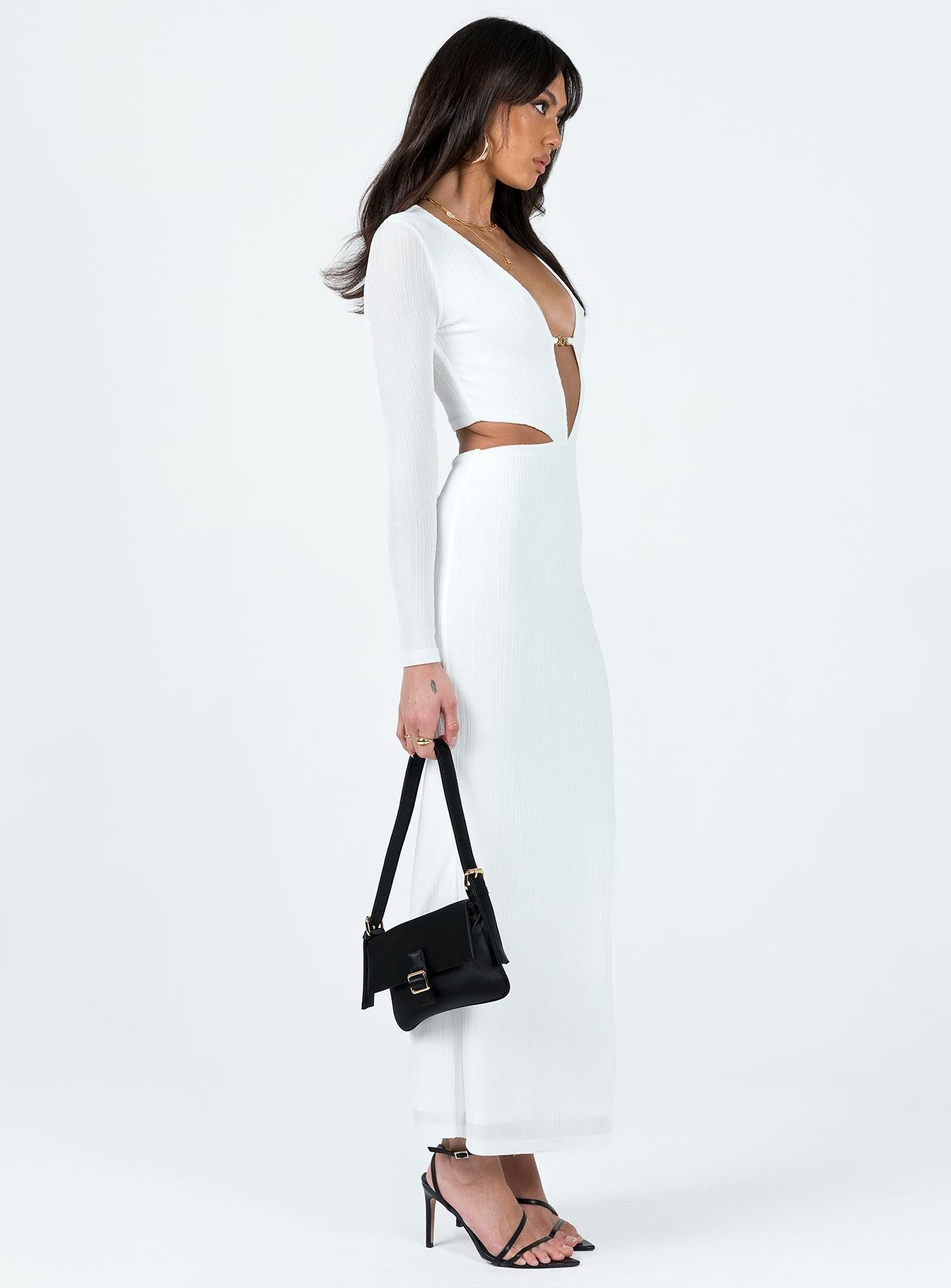 Everton Maxi Dress White sold by Princess Polly product image thumbnail 4