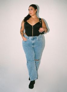 Palisade Corset Top Black Curve sold by Princess Polly
