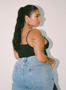 Palisade Corset Top Black Curve sold by Princess Polly