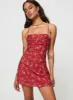 Marklea Mini Dress Red Floral sold by Princess Polly