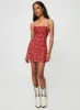 Marklea Mini Dress Red Floral sold by Princess Polly