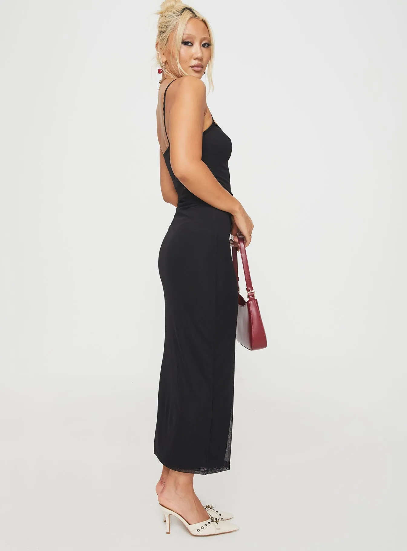 Apolline Maxi Dress Black sold by Princess Polly product image thumbnail 4