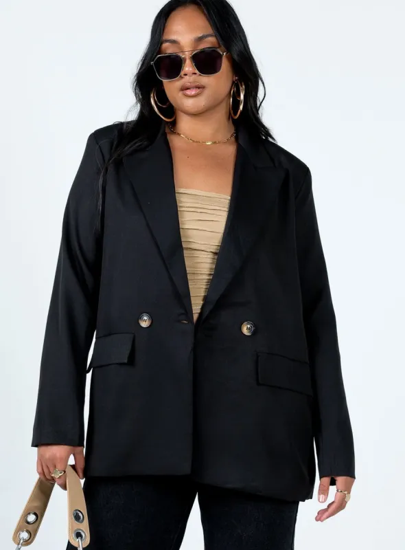 Marion Jacket Black sold by Princess Polly