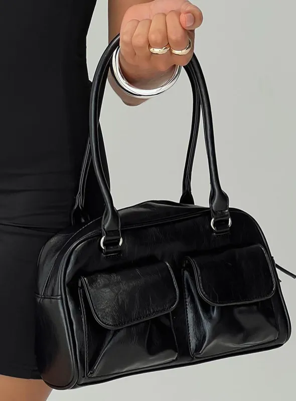 Bodhi Shoulder Bag Black sold by Princess Polly